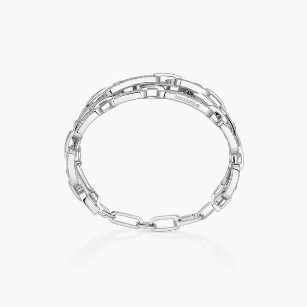 18kt Gold Messika Move Link Cuff.