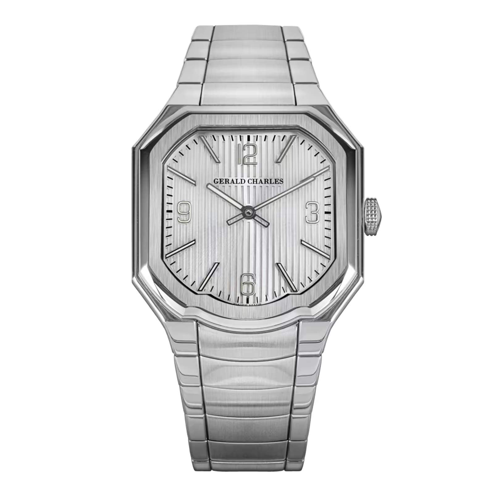 Steel Gerald Charles Masterlink Watch