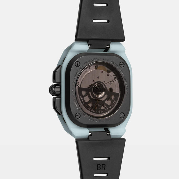 BELL & ROSS BR-X5 BLUE LUM WATCH