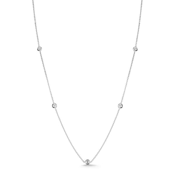 18kt Gold Roberto Coin Diamond Necklace