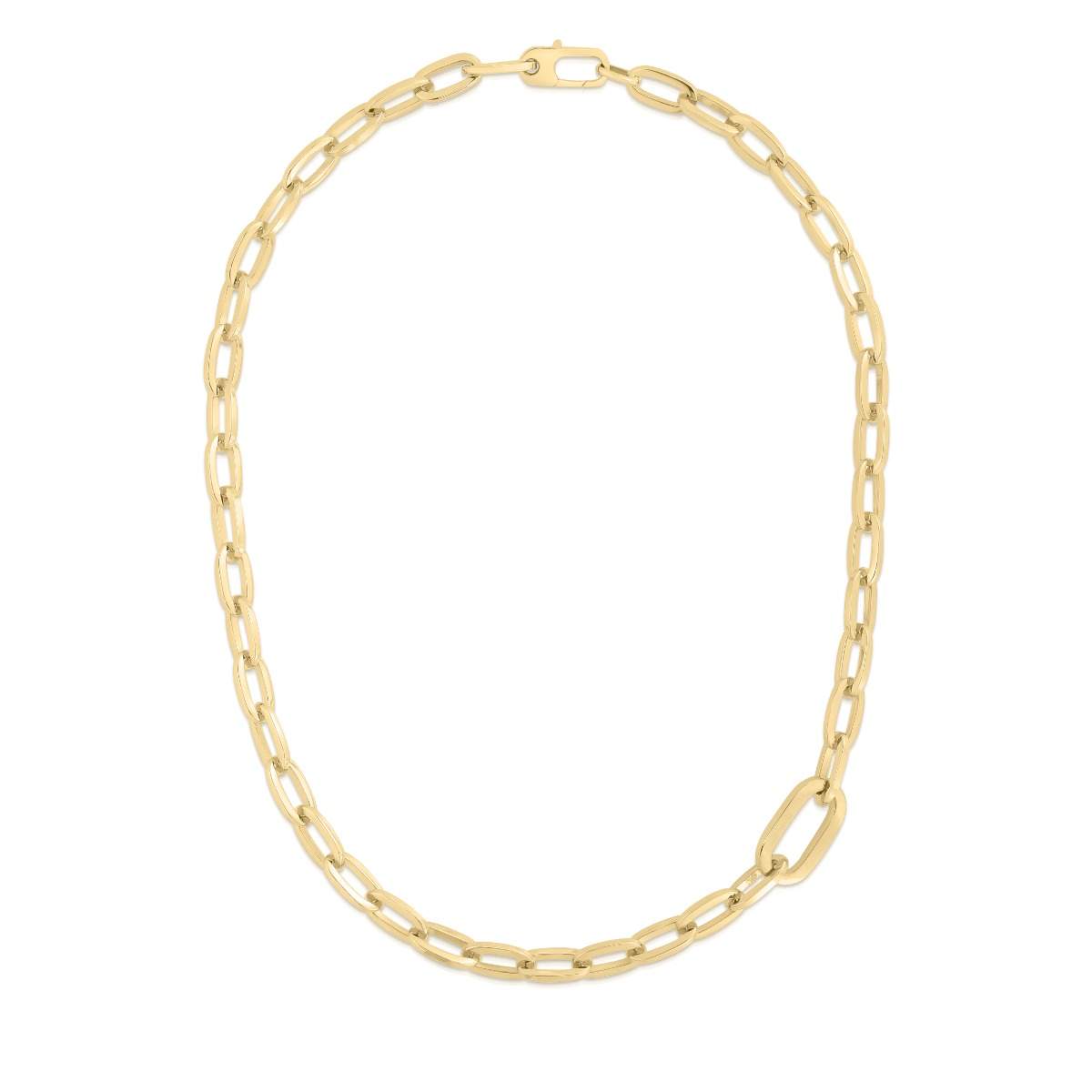 18kt Gold Roberto Coin Oro Classic Necklace