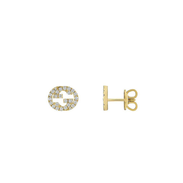 18kt Gold Large Gucci "G" Earrings