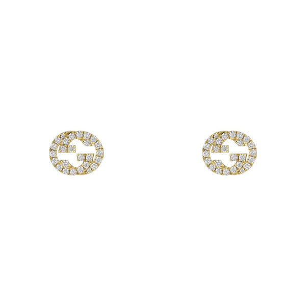 18kt Gold Large Gucci "G" Earrings
