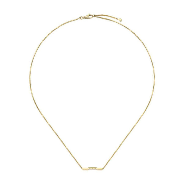 18kt Gold Gucci Link To Love Necklace
