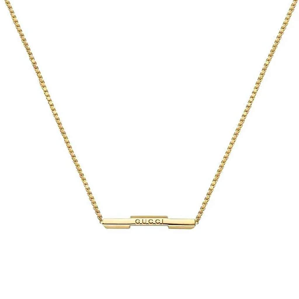 18kt Gold Gucci Link To Love Necklace
