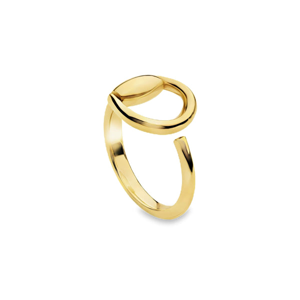 18kt Gold Gucci Horsebit Ring
