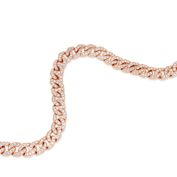 18kt Gold Diamond Link Bracelet