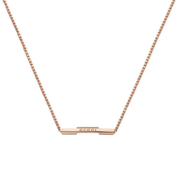 18kt Gucci Link To Love Necklace