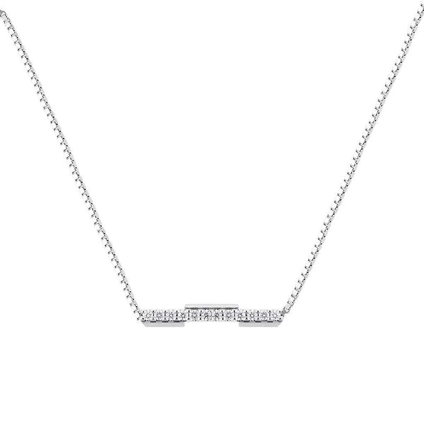 18kt Gold Link To Love Diamond Necklace