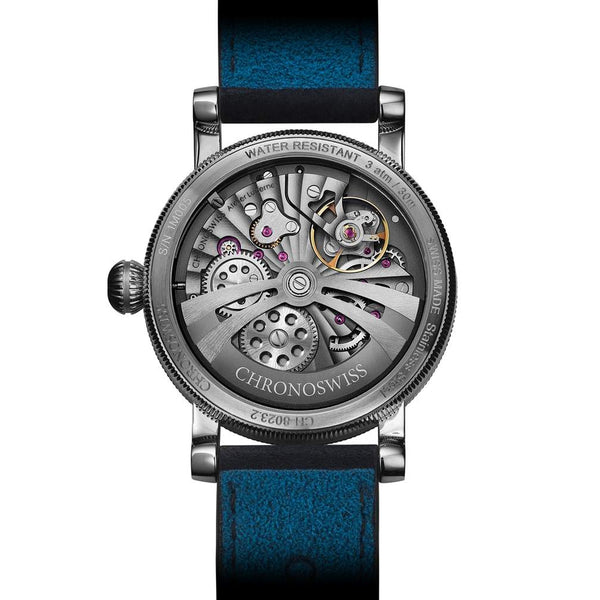 ChronoSwiss Small Second Blue Orbit Watch