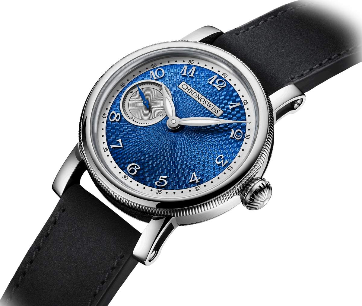 ChronoSwiss Small Second Blue Orbit Watch