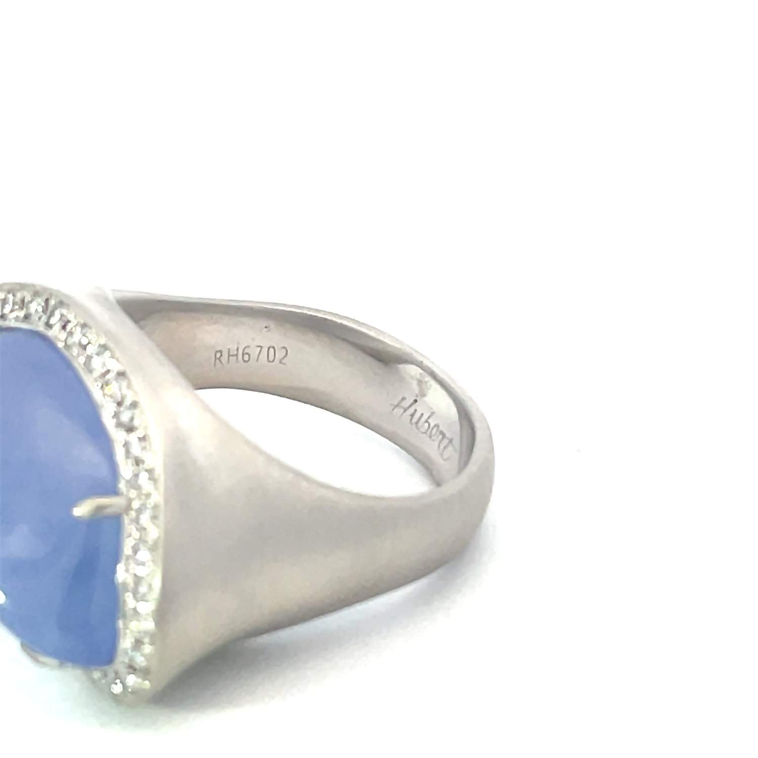 18kt Gold Hubert Chalcedony Ring