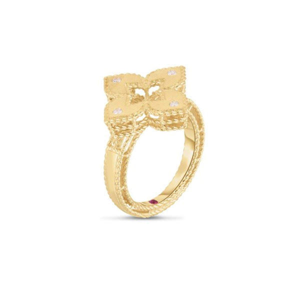 18kt Roberto Coin Venetian Princess Ring
