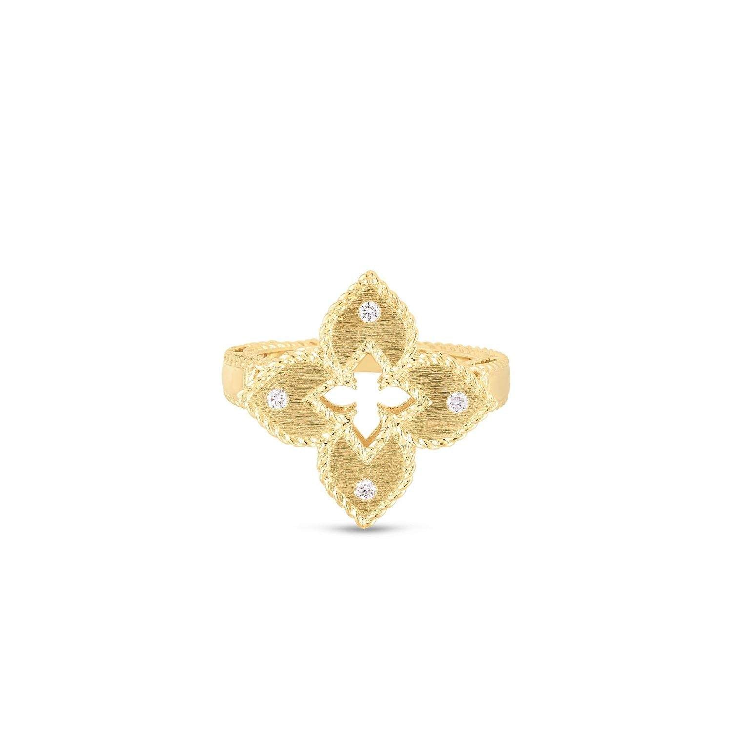 18kt Roberto Coin Venetian Princess Ring