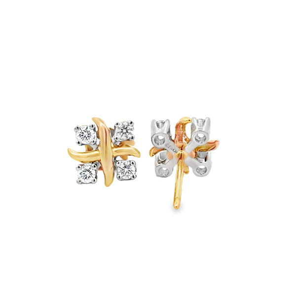 Tiffany & Co Schlumberger Diamond Earrings Provident Jewelery