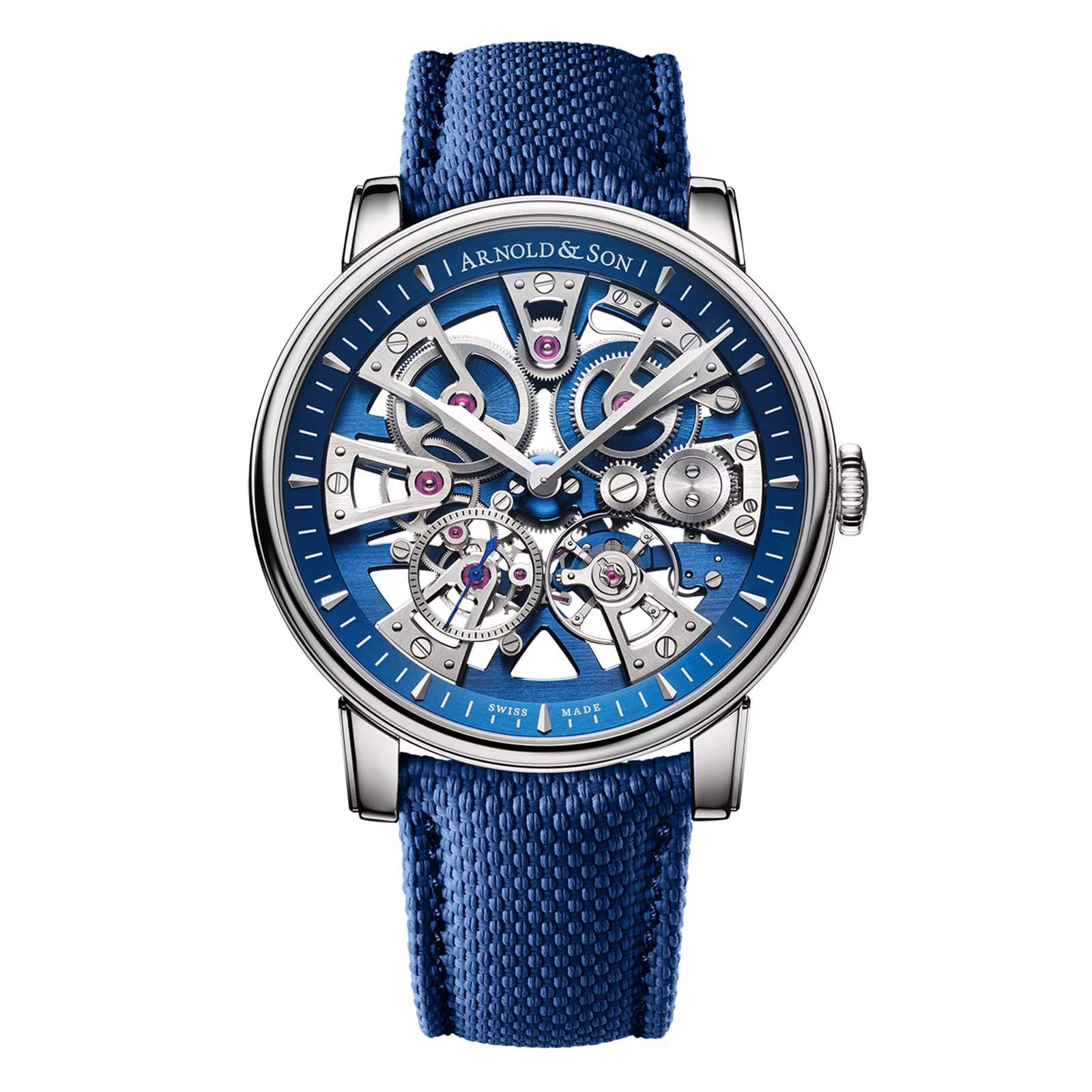 Arnold & Son Nebula Blue Watch