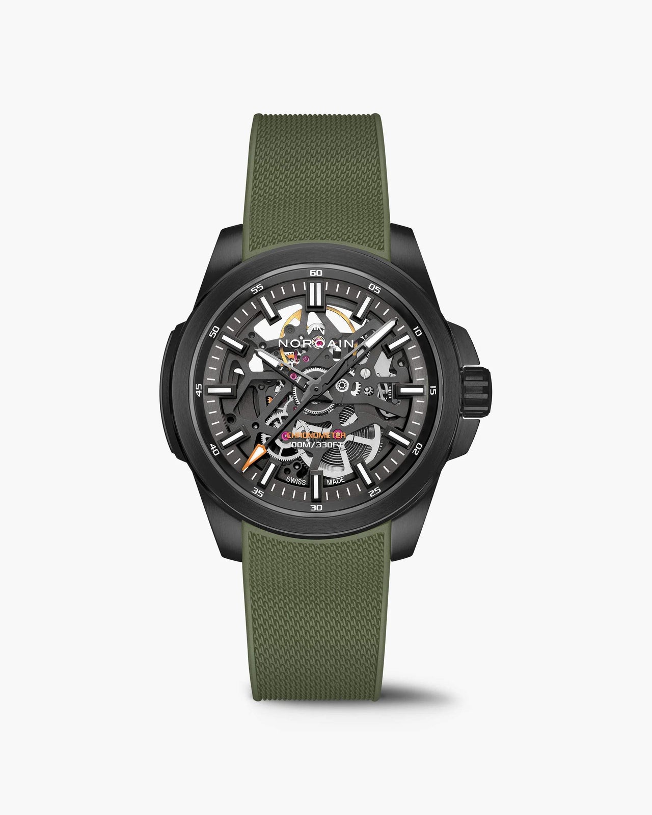 Norqain Independence Skeleton Khaki Watch