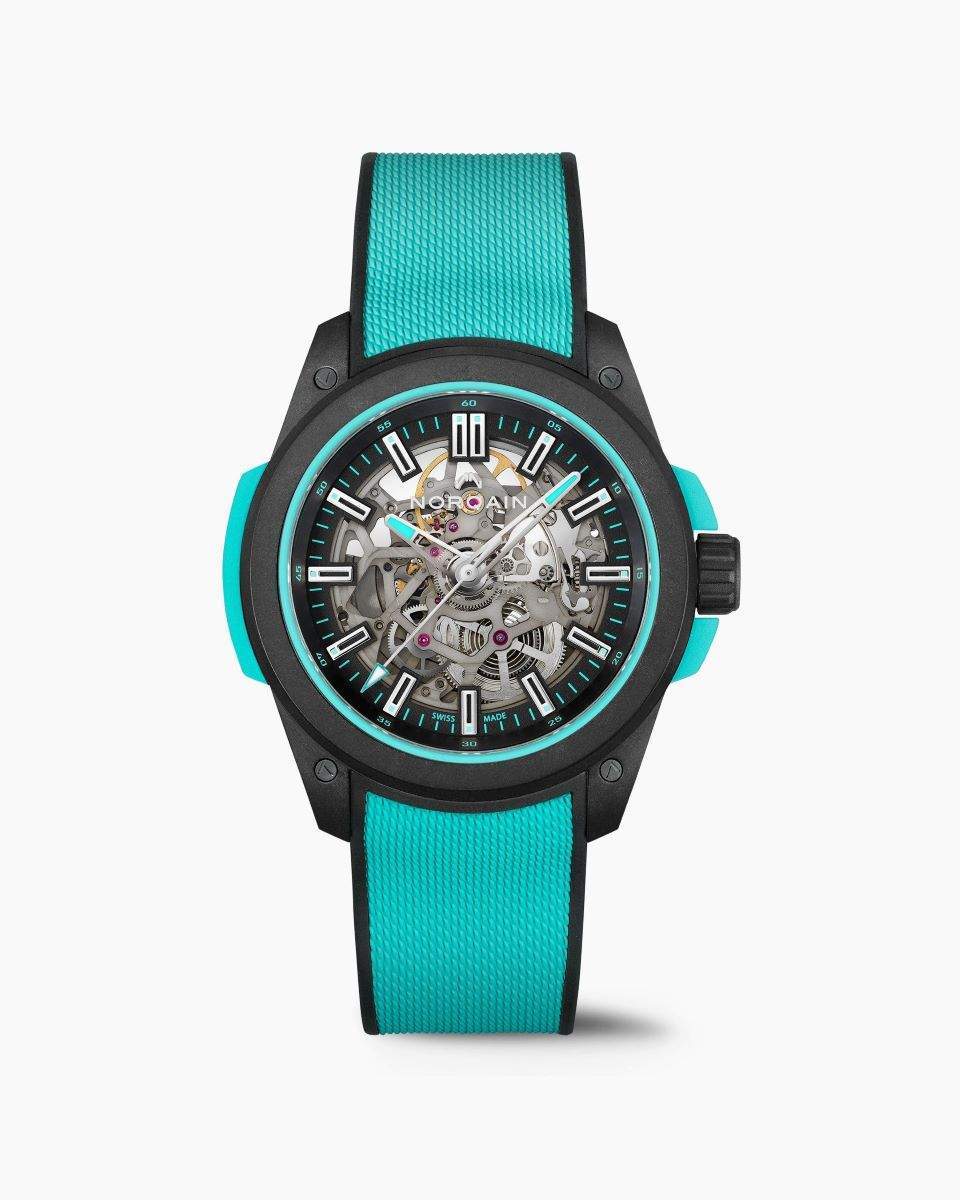 Norqain Wild One Skeleton Turquoise Watch </br>