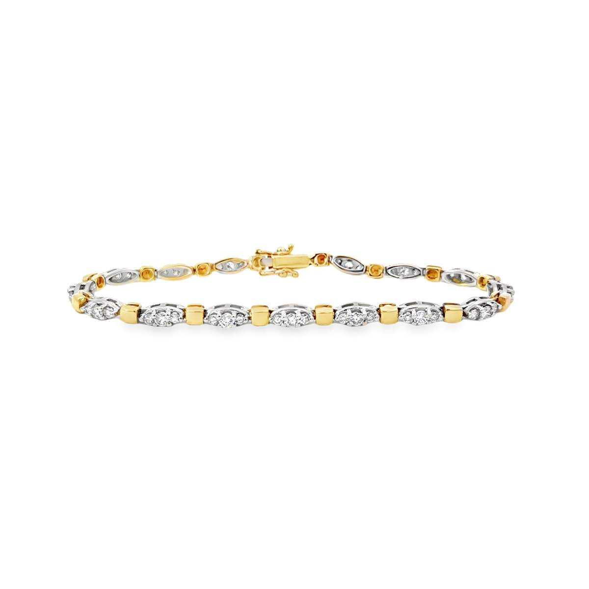14kt Diamond Bracelet