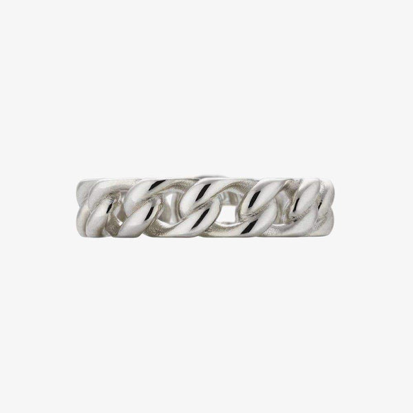 Gucci Sterling Silver Interlocking Ring