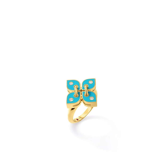 18kt Gold Roberto Coin Venetian Princess Ring