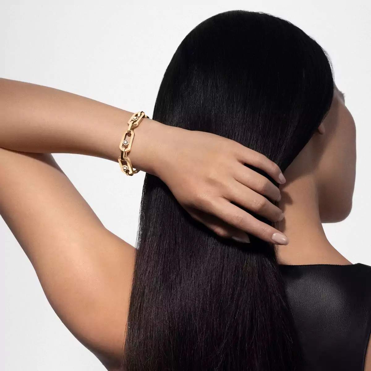 18kt Yellow Gold Messika So Move XL Bracelet