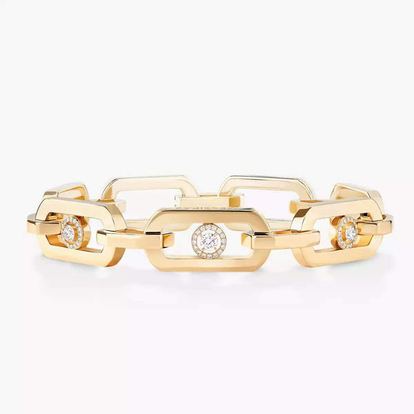 18kt Yellow Gold Messika So Move XL Bracelet