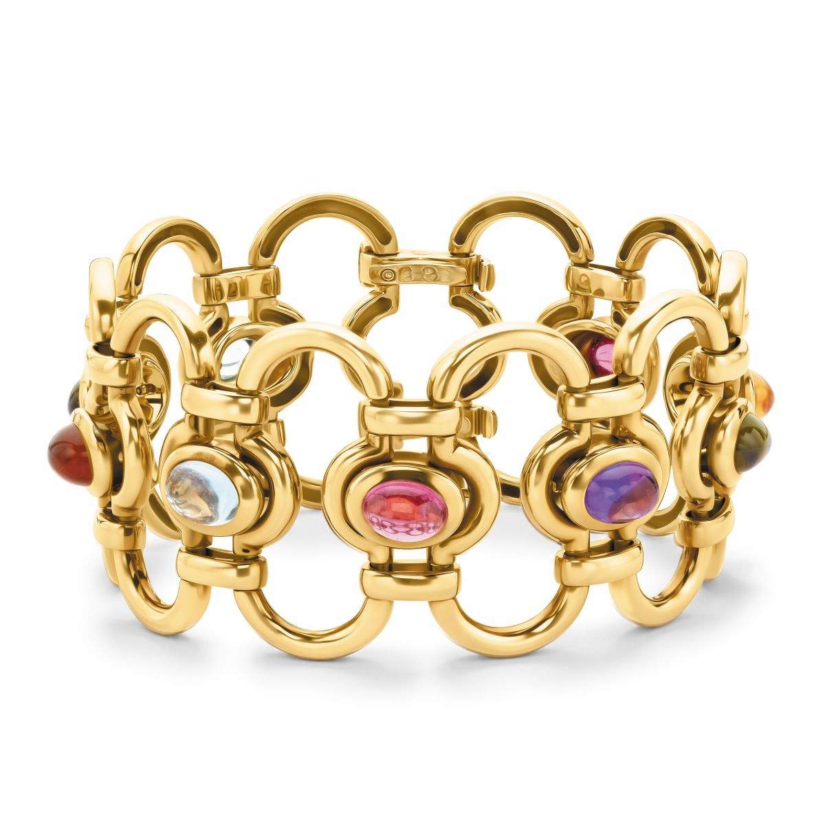 18kt Gold Paloma Picasso Tiffany & Co Multi-Gem Bracelet