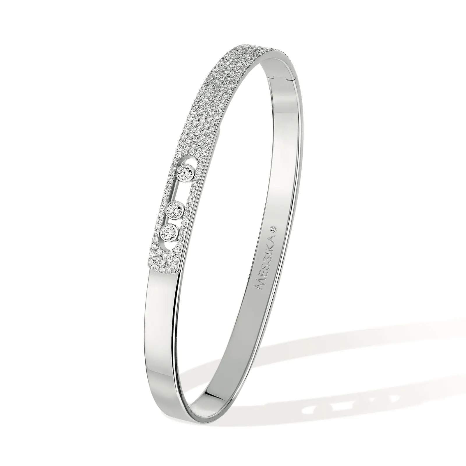 18kt Gold Messika Move Noa Bangle.