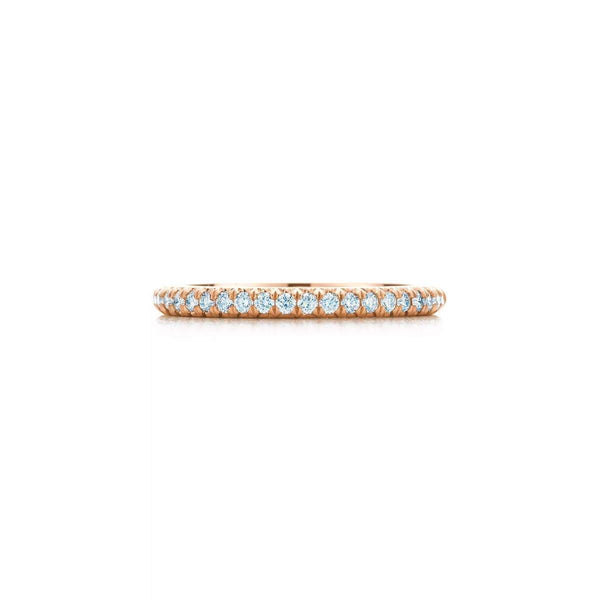 18kt Gold Tiffany & Co Soleste Diamond Band