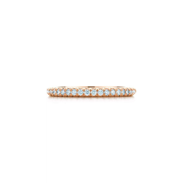 18kt Gold Tiffany & Co Soleste Diamond Band