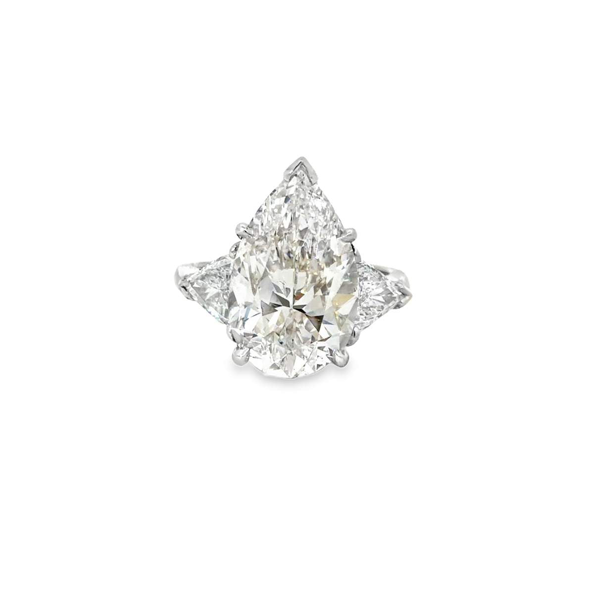 Pear Shape Diamond Engagement Ring