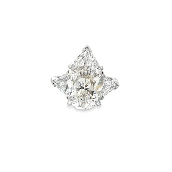 Pear Shape Diamond Engagement Ring