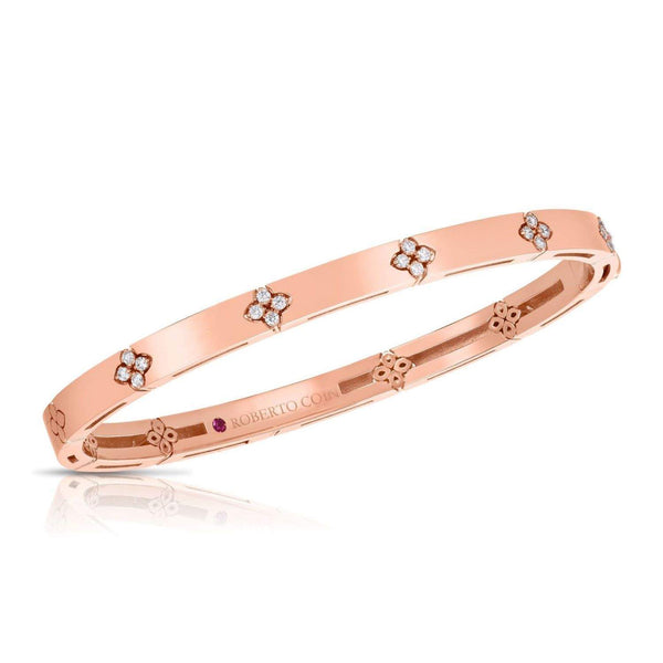 18kt Gold Roberto Coin Love In Verona Bangle