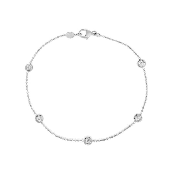 18kt Gold Roberto Coin Diamond Bracelet
