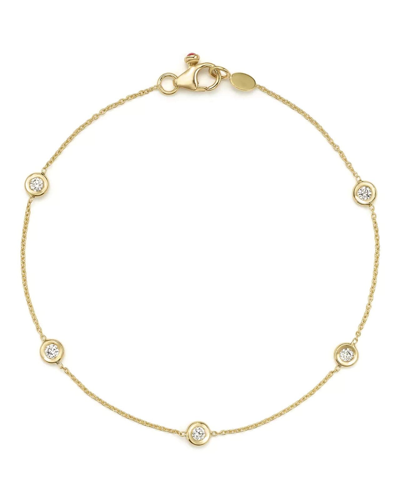 18kt Gold Roberto Coin Diamond Bracelet