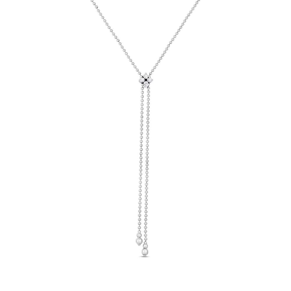 18KT GOLD ROBERTO COIN LOVE IN VERONA NECKLACE.