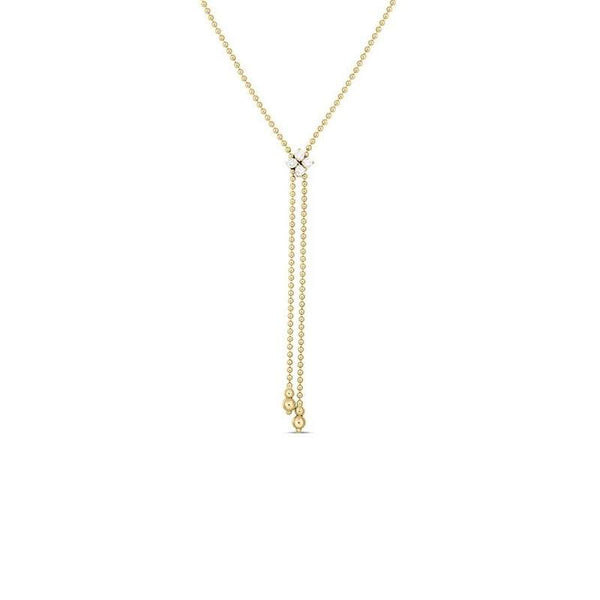 18KT GOLD ROBERTO COIN LOVE IN VERONA NECKLACE.