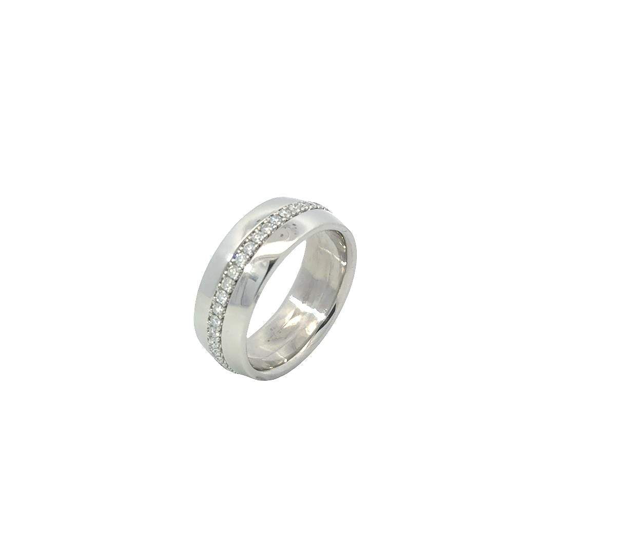 Platinum Diamond Wedding Band