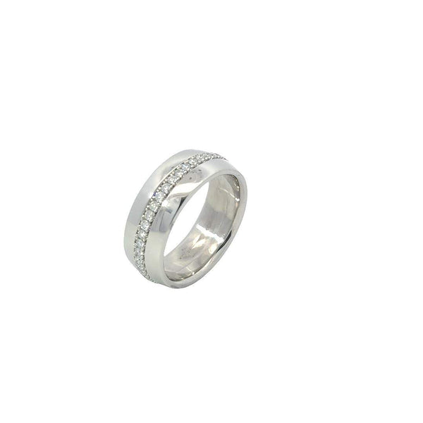 Platinum Diamond Wedding Band