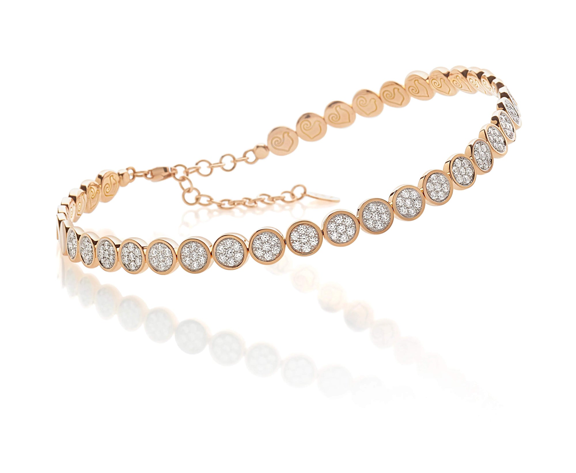 18kt Gold Chantecler Diamond Choker