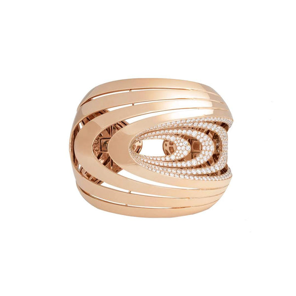 18kt Gold Gismondi Diamond Aura Bangle