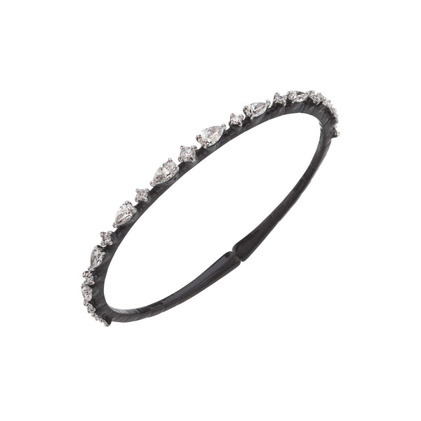 18kt Mariani Phantom Diamond Bangle