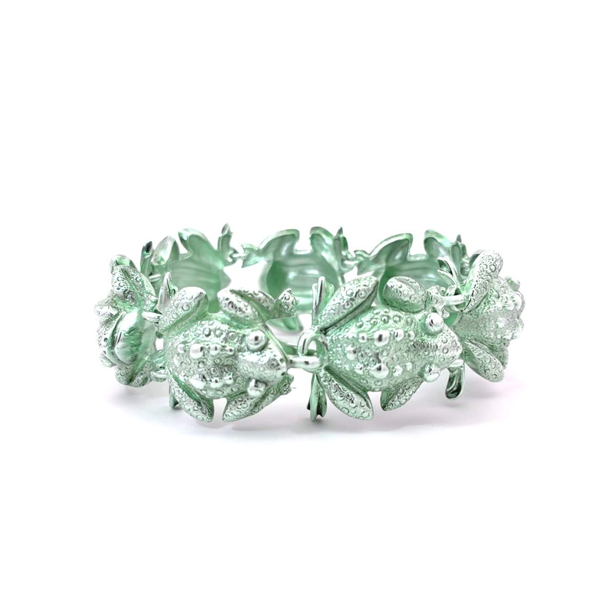 Sterling Silver Tiffany & Co Frog Bracelet