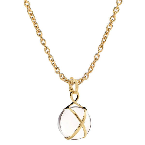 Prisma Crystal Quartz Large Pendant Necklace - Provident Jewelry
