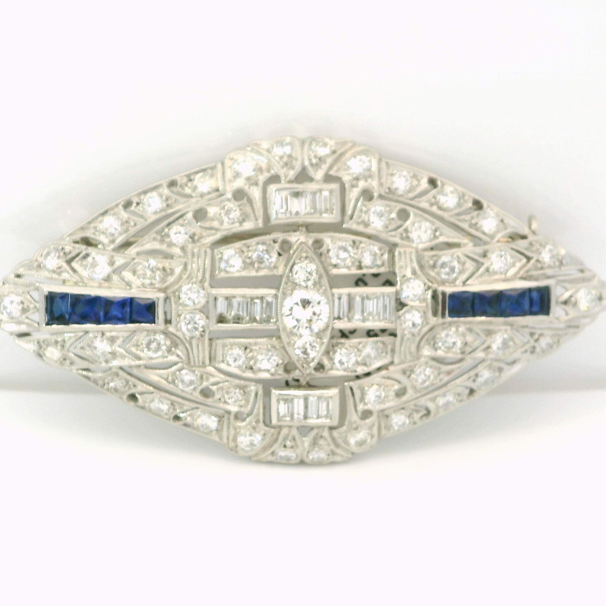 Vintage Sapphire Brooch