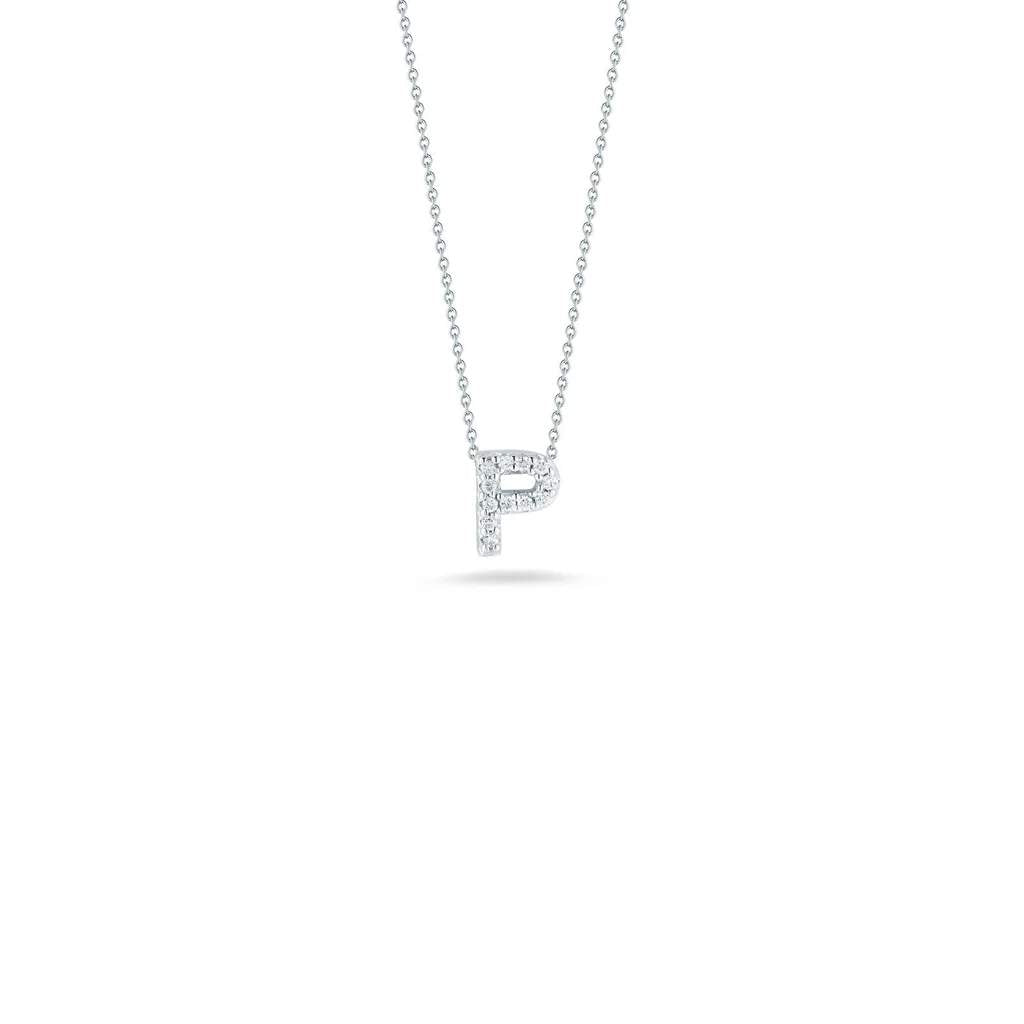 Roberto Coin Love Letter "P" Necklace