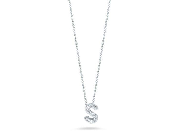 Roberto Coin Love Letter "S" Necklace