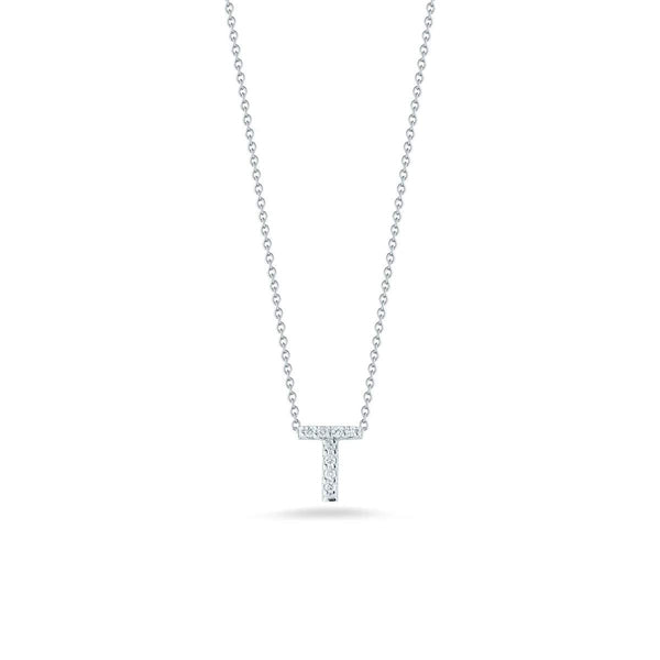 Roberto Coin Love Letter "T" Necklace
