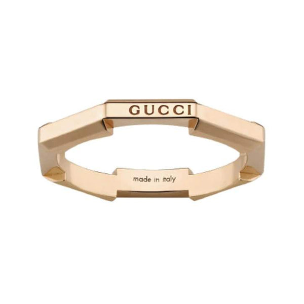 18KT RG GUCCI LINK TO LOVE RING Provident Jewelery